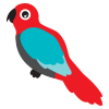 Menovka s papoušek